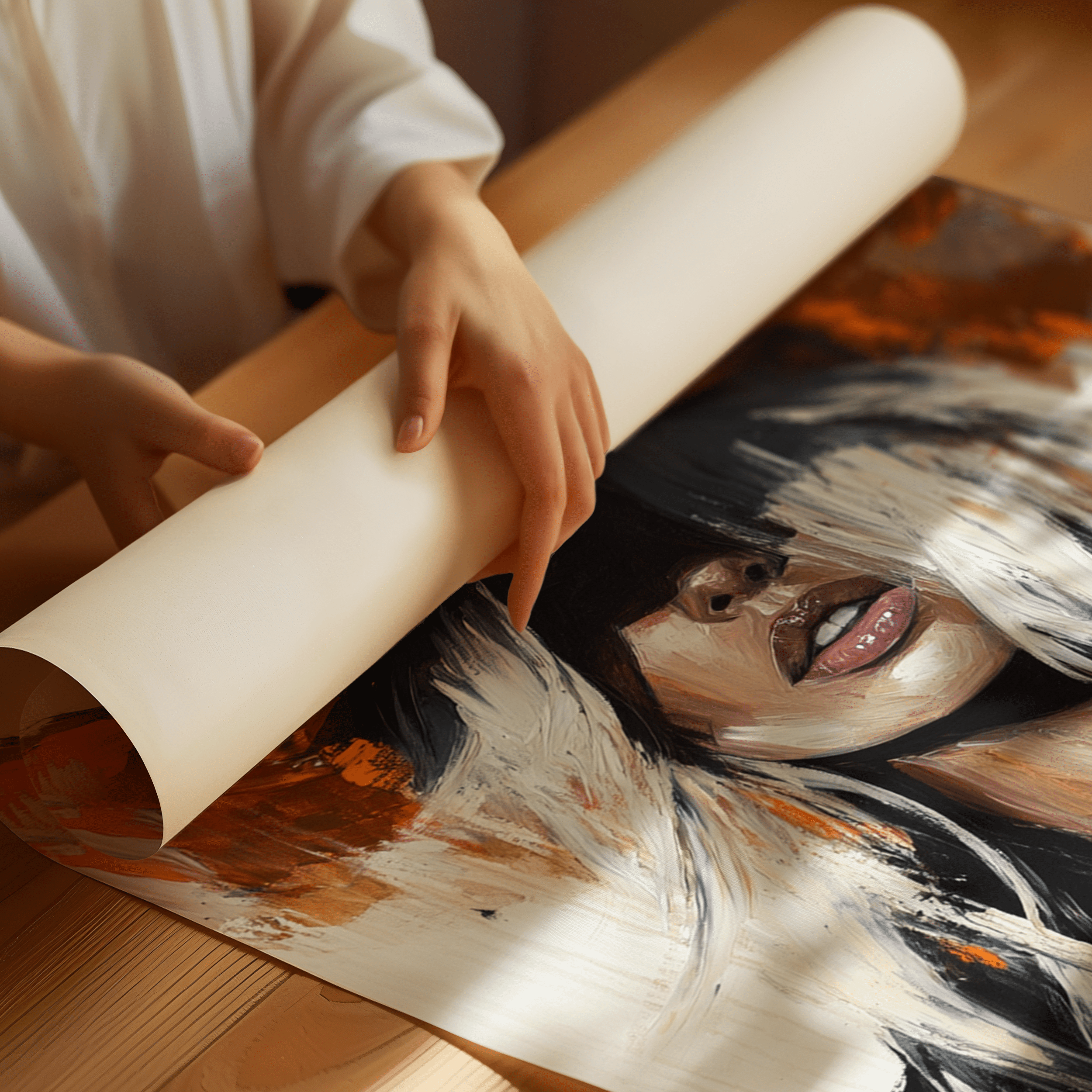 Bold Western Cowgirl Wall Art, Modern Ranch Canvas Print | Farmhouse World