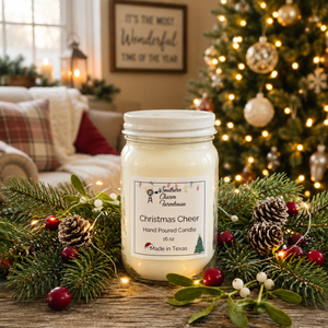 Christmas Cheer Candle & Wax Melt | Apple & Pine | Farmhouse World