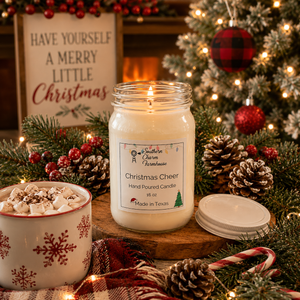 Christmas Cheer Candle & Wax Melt | Apple & Pine | Farmhouse World