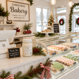 Christmas Cookie Candle & Wax Melt | Vanilla & Spice | Farmhouse World