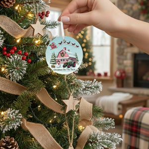 Christmas on the Farm Ornament | Farmhouse World