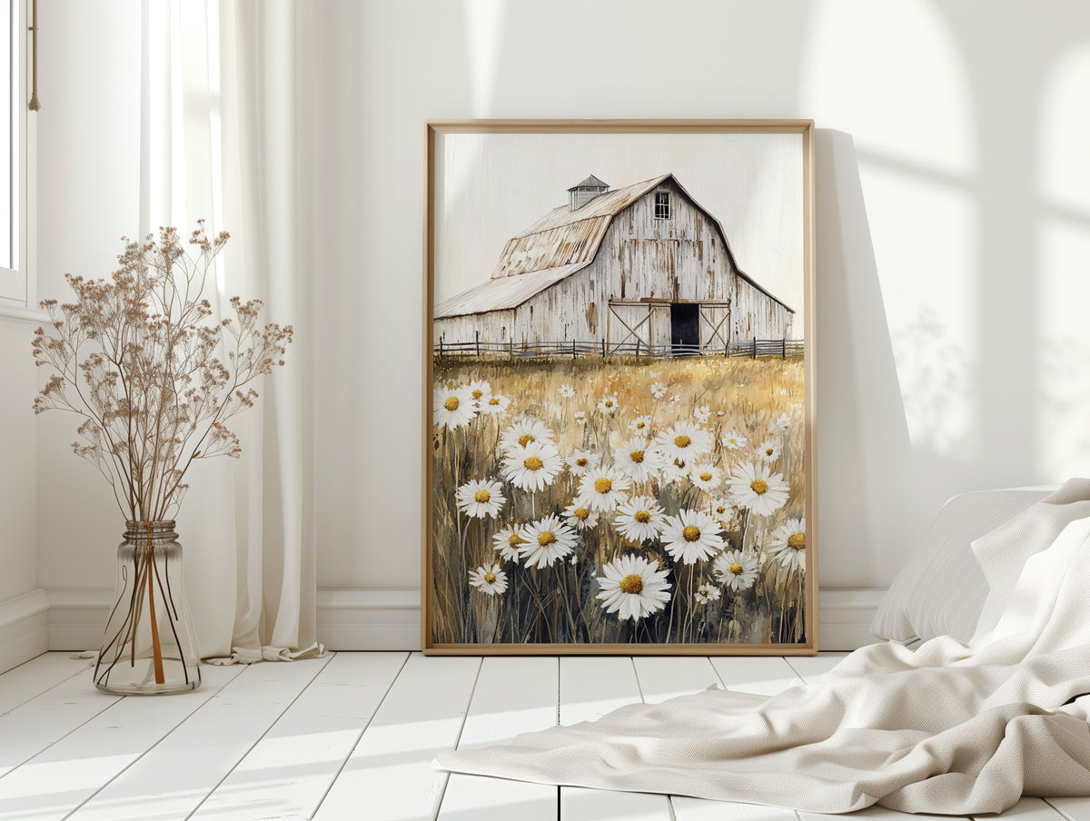 Daisy Whisper Farmhouse | Western Wall Art | Farmhouse World