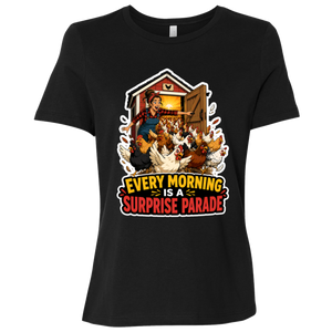 Farmhouse chicken graphic tee for backyard chicken keepers