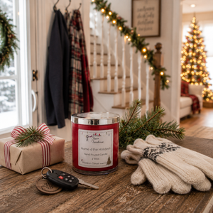 Home 4 the Holidays 2-Wick Candle | Cinnamon & Clove | Farmhouse World