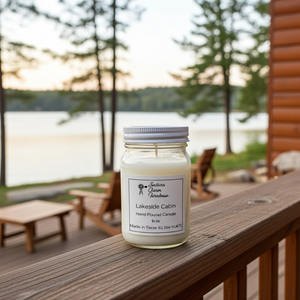 Lakeside Cabin Candle & Wax Melt | Fresh & Woodsy | Farmhouse World