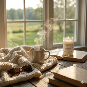 Lakeside Cabin Candle & Wax Melt | Fresh & Woodsy | Farmhouse World