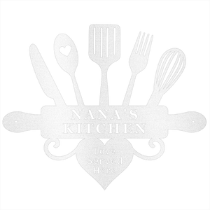 personalized kitchen sign for grandma gift