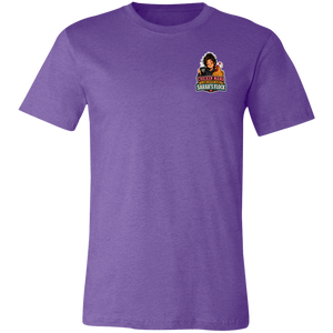 Chicken mom shirt with name and chicken graphic