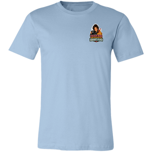 Farmhouse World personalized chicken mom shirt blue