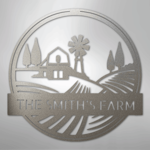 Custom Farm Sign