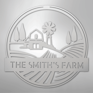 Custom Farm Sign