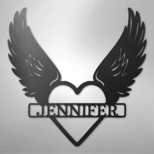 Remembrance Sign Personalized with Name black