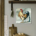 Rooster Wall Decor - Canvas | Farmhouse World
