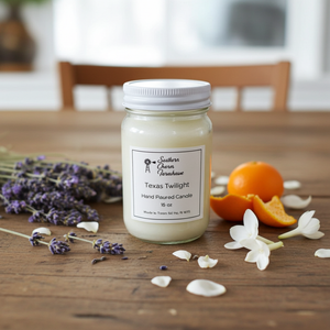 Texas Twilight Scented Candle & Wax Melt | Floral Amber | Farmhouse World
