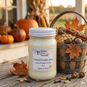 Toasted Pumpkin Spice Candle & Wax Melt | Fall | Farmhouse World