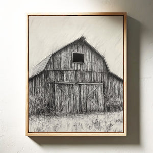 Weathered Barn | Western Wall Art | Farmhouse World
