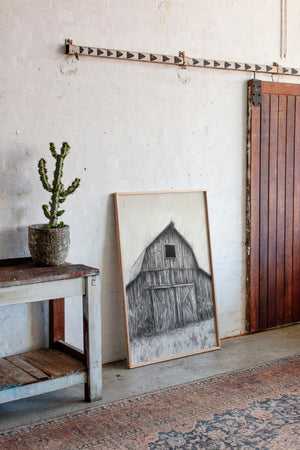 Weathered Barn | Western Wall Art | Farmhouse World