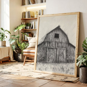 Weathered Barn | Western Wall Art | Farmhouse World