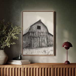 Weathered Barn | Western Wall Art | Farmhouse World