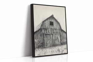 Weathered Barn | Western Wall Art | Farmhouse World