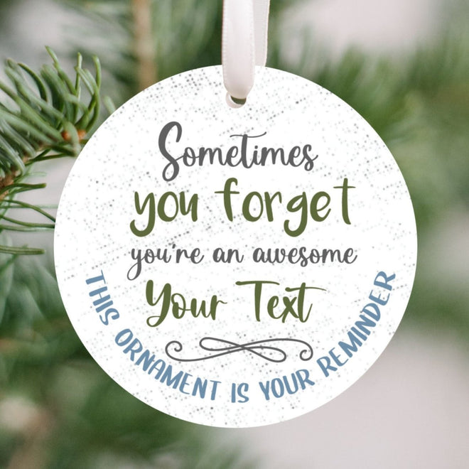 Awesome "Custom" Christmas Ornament | Farmhouse World