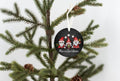 Christmas Gnome Ornament with Black Background - Merry Christmas | Farmhouse World