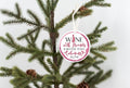 Christmas Ornament for Friend - Funny "Wine with Friends is Better Then Wining Alone" | Farmhouse World