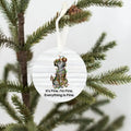 Funny Dog Christmas Ornament | Farmhouse World