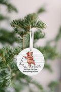 Funny Pig Ornament | Farmhouse World