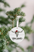 Texas Christmas Ornament - Longhorn Merry Texmas | Farmhouse World