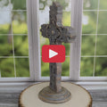 Rustic Tabletop Wooden Cross - San Miguel
