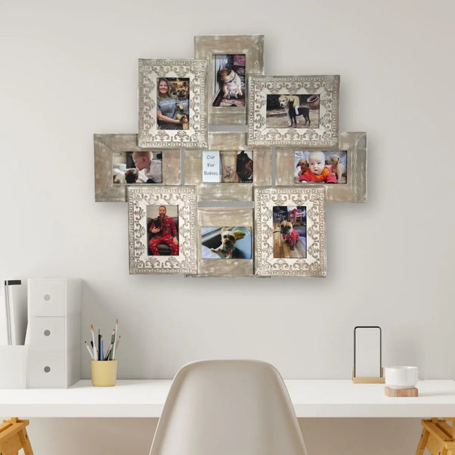 9 Photo Frame Wall Collage | Farmhouse World