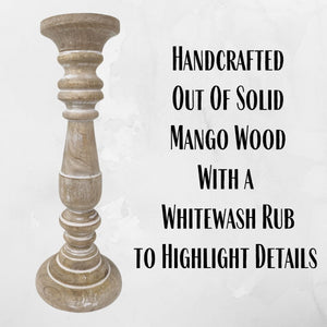 Farmhouse Candle Holders - 4 Styles | Farmhouse World