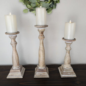 Farmhouse Candle Holders - 4 Styles | Farmhouse World
