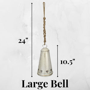 Rustic Elegant Wedding Bells: Set of 3 | Farmhouse World