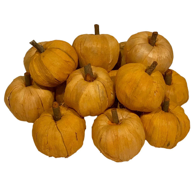 Artificial Small Pumpkins Decorating for Fall, Thanksgiving Decor for Table, or Farmhouse Fall Decor | Farmhouse World
