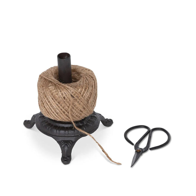 Ball of Twine on Stand with Scissers | Farmhouse World