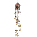 Birdhouse Wind Chimes - Orange | Farmhouse World