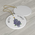 Bluebonnet Tree Ornament Merry Texmas | Farmhouse World