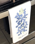 Texas Bluebonnet Kitchen Towel | Farmhouse World