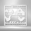 Chicken Coop Sign Personalized | Farmhouse World