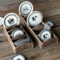 Cow Paper Plates - Dinner & Salad Dessert - 16 Pack | Farmhouse World