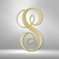 Custom Initial Monogram Metal Sign | Farmhouse World