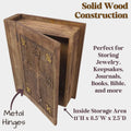 Decorative Wooden Bible Box | Farmhouse World