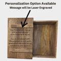 Decorative Wooden Bible Box | Farmhouse World