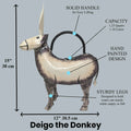 Donkey Metal Watering Can | Farmhouse World