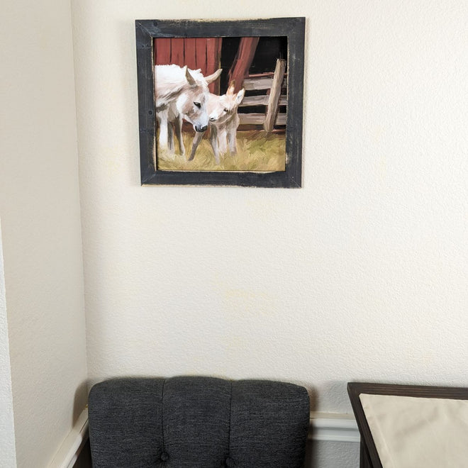 Donkey Moma with Baby Donkey | Farmhouse World