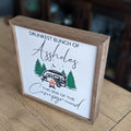 Drunkest Bunch of... Funny Camping Sign - 10" | Farmhouse World