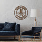 Family Monogrammed Sign Personalized with Names & Established Date | Farmhouse World