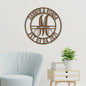 Family Monogrammed Sign Personalized with Names & Established Date | Farmhouse World